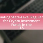 Evaluating State-Level Regulations for Crypto Investment Funds in the U.S.