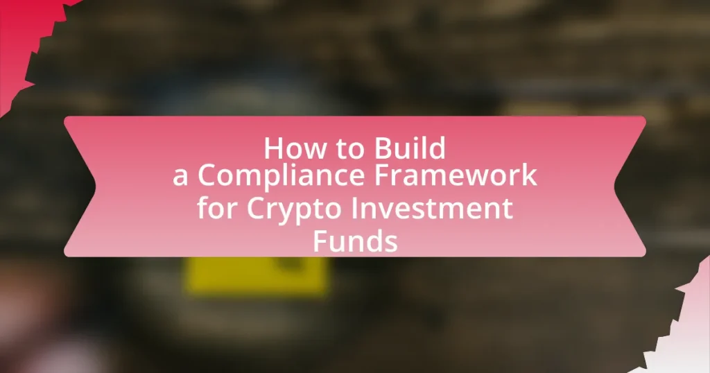 How to Build a Compliance Framework for Crypto Investment Funds
