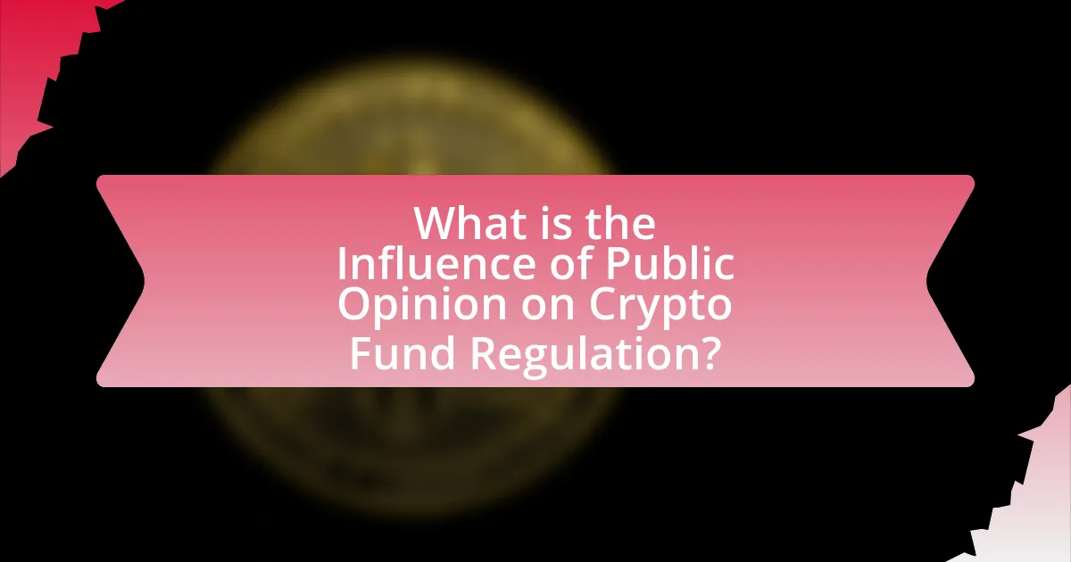 What is the Influence of Public Opinion on Crypto Fund Regulation?